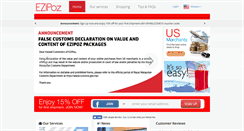 Desktop Screenshot of ezipoz.com